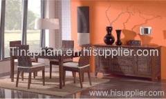 water hyacinth dining set