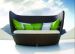 poly rattan sunbed set