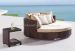 poly rattan sunbed set