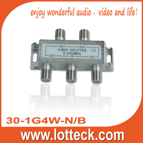 30-1G4W-N/B 5-1000MHz 4-WAY SPLITTER