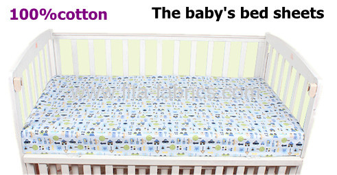 lucky star printed cotton flannel fabric
