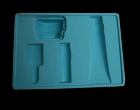 Thermoforming plastic packaging for cosmetics