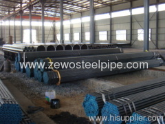 API 5L steel Pipe with black paint