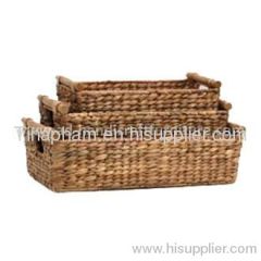 water hyacinth basket set