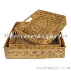 water hyacinth basket set