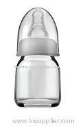 baby glass juice bottle