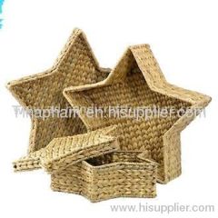 water hyacinth basket set