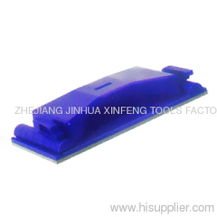 Sanding block /Sanding board/Sanding screen Floats with black rubber EVA