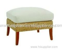 water hyacinth bench stool