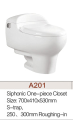 Siphonic One Piece Toilet