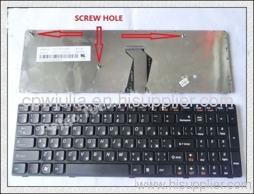 Keyboard for Lenovo G580 Z580 V580 G580A V580A Z580A IBM IDEAPAD Russian RU BLACK keys keyboard