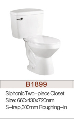 SIPHONICE TWO PIECE TOILET
