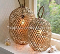 water hyacinth lamp piece