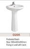 D205 PEDESTAL WASH BASIN