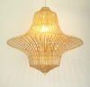 poly rattan lamp piece