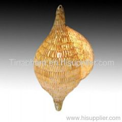 poly rattan lamp piece