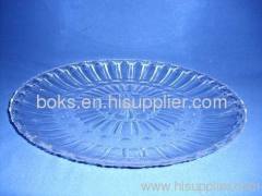 round durable Plastic Fruit Plate & Trays