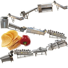 potato chips processing machinery