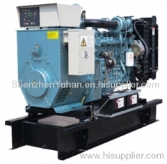 china famous brand shangchai soundproof genset with diesel fuel