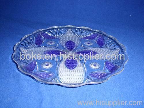 decoration durable Plastic Fruit Plate & Trays