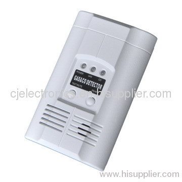 AC Powered Plug-In Combustible Gas & Carbon Monoxide Alarm