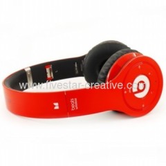 Monster Beats Wireless Bluetooth On Ear Headphones in Red