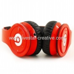 Monster Beats Wireless Bluetooth On Ear Headphones in Red