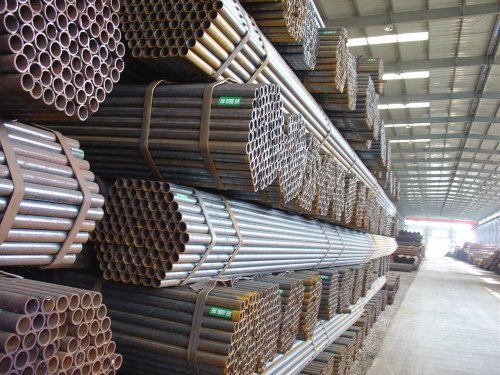 Hot rolled steel pipes