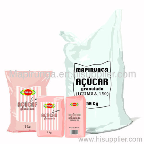 Pure Cane granulated sugar of Mapirunga
