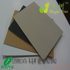 700g balck coated duplex paper with grey back mill