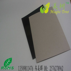 700g balck coated duplex paper with grey back mill