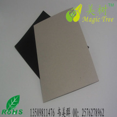 800g balck coated duplex paper with grey back mill