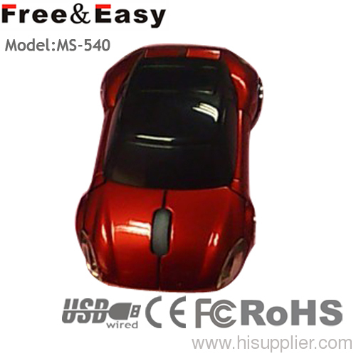 car shape of 3d usb BMW wired mouse