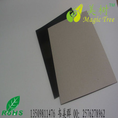 900g balck coated duplex paper with grey back mill