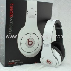 Beats by Dr.Dre Studio High-Definition Wireless Bluetooth Headphones White