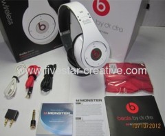 Beats by Dr.Dre Studio High-Definition Wireless Bluetooth Headphones White