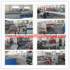 SC series PE/PP building formwork making machinery