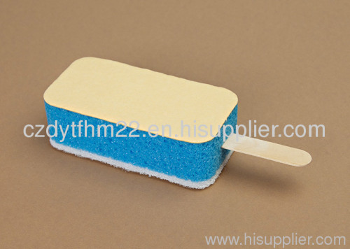 square shape cleaning sponge