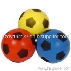 football playing foam sponge