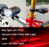 Laser bicycle light set LED bike light set