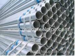 Hot dipped galvanized steel pipe with API standard