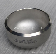 Dimensions Butt Weld Caps NPS 1/2 - 48 ASME B16.9