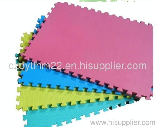 colorful sponge mattress pad