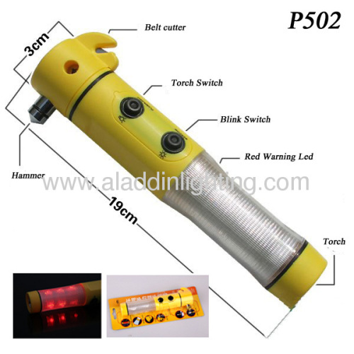 4IN1 Car emergency Hammer Torch