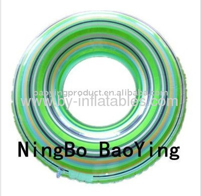 PVC inflatable swim ring for adult
