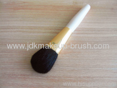 White Handle Goat Hair Blush Brush