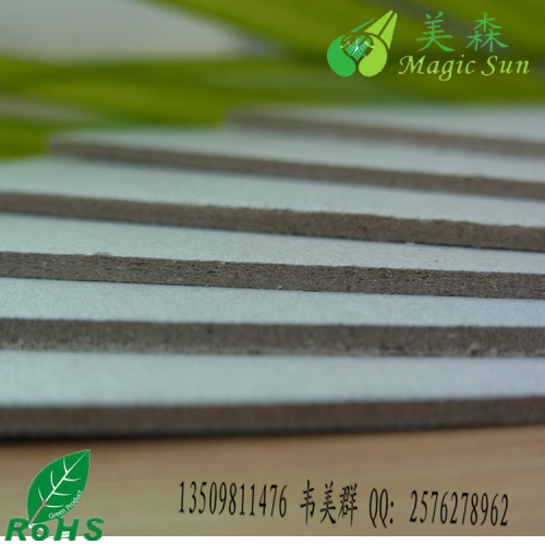 top quality dongguan green genius grey chip board