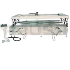 Large Format Sliding Table Screen Printing Machine