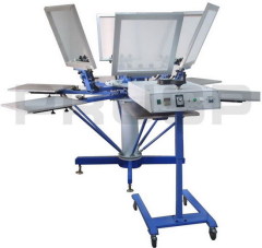 Textile Carousel Screen Printing Machine