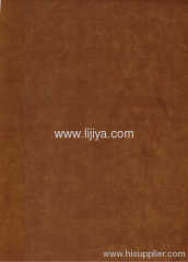 synthetic chamois embossed leather